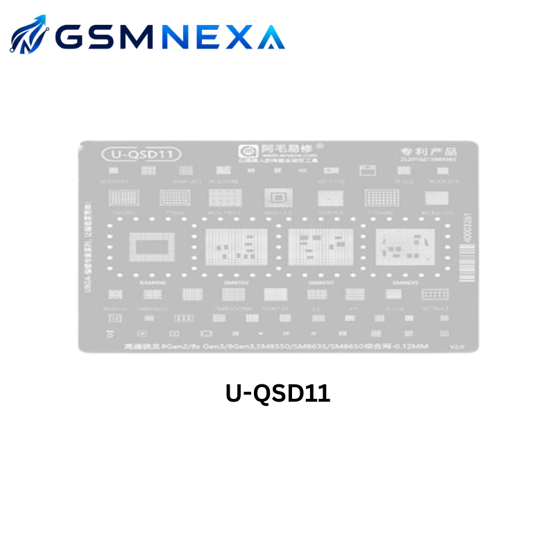 AMAOE U-SMU2 BGA Reballing Stencil for Samsung Exynos CPU Repair