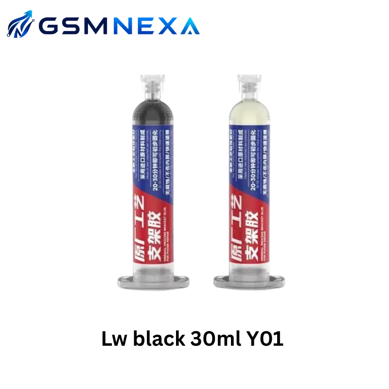 Luowei LW-Y01 Black Bracket Adhesive Glue 30ml