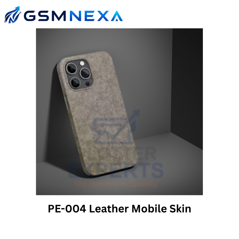 PE-004 Leather Mobile Skin