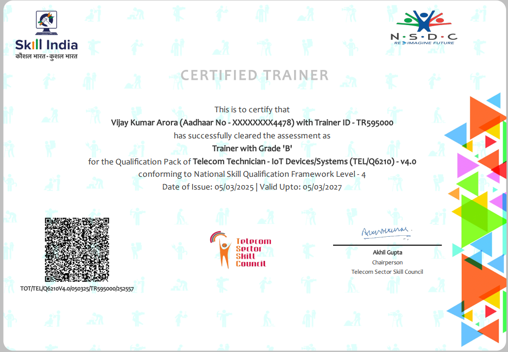 Training of Trainers (ToT)