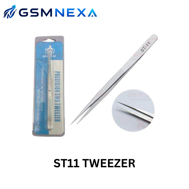 ST-11 Precision Anti-Static Stainless Steel Tweezer