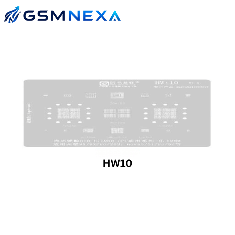 AMAOE HW-10 Stencil for Honor & Huawei