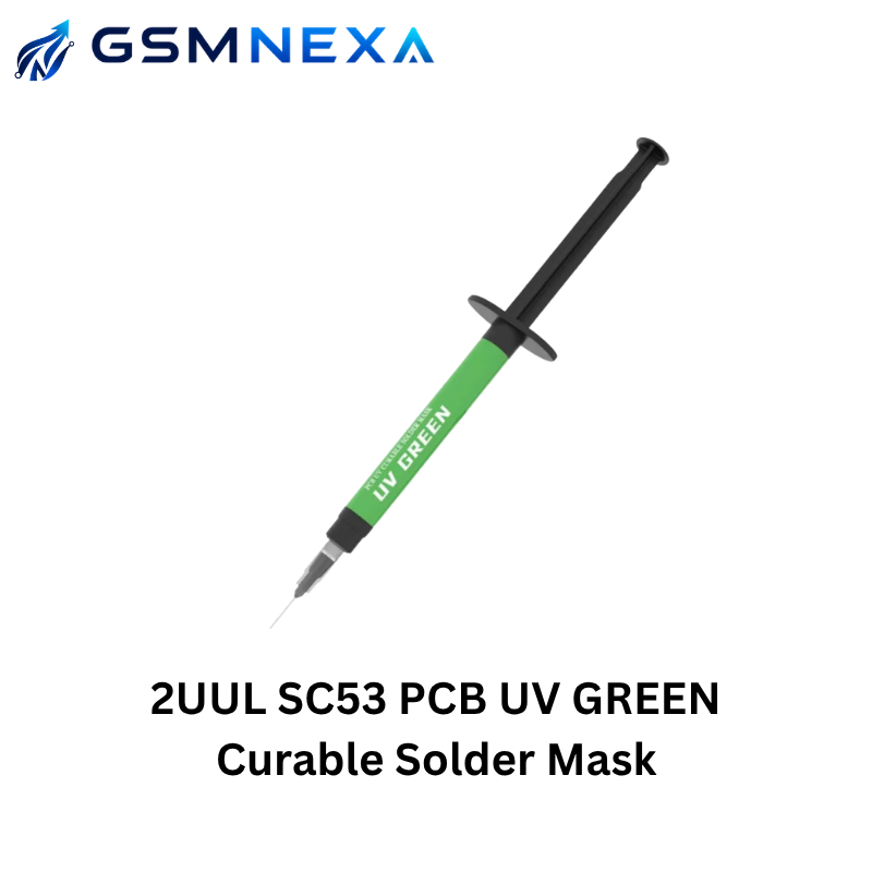 2UUL SC53 PCB UV Green Curable Solder Mask with 3 Ultra-Thin Needles