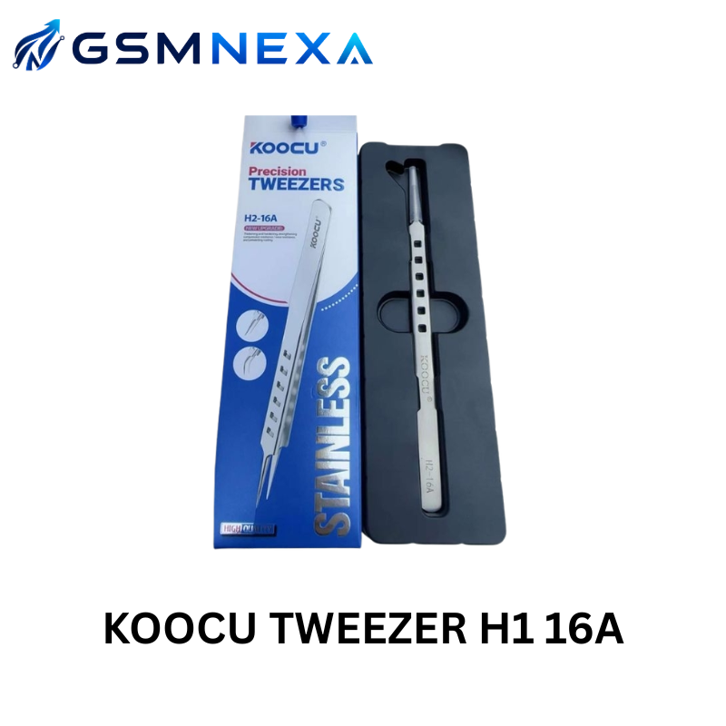 KOOCU TWEEZER H1 16A Precision Stainless Steel Tweezer