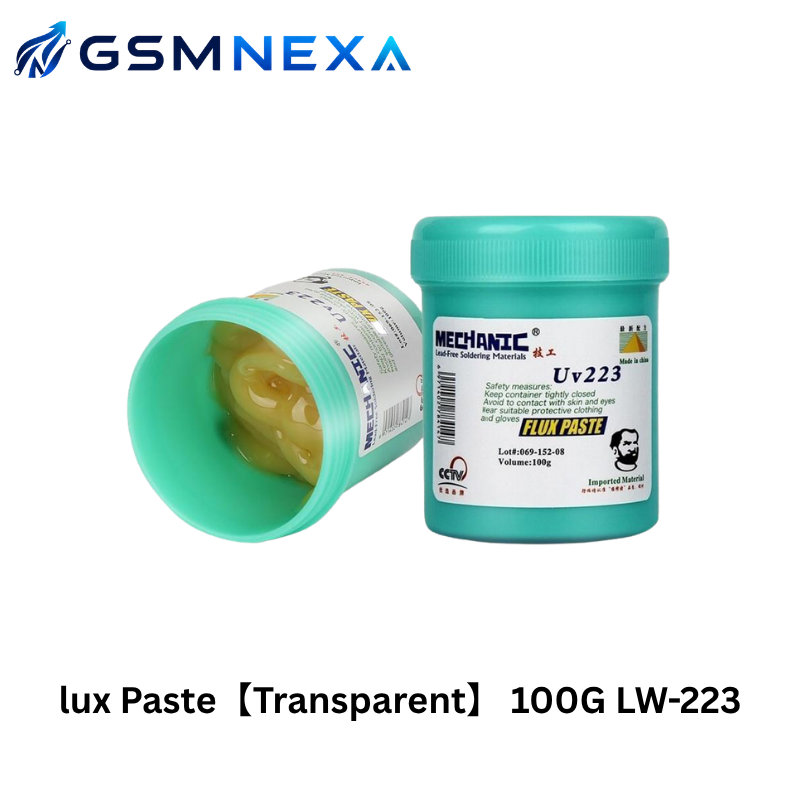 LUOWEI LW-223 Lead-Free Transparent Flux Paste 100G