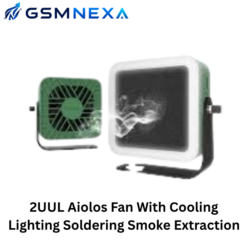 2UUL DA98 Aiolos Cooling Fan + Smoke Extractor for Mobile Repair