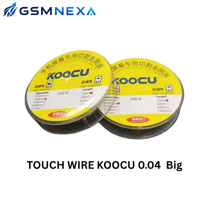 KOOCU 0.04 Big Touch Wire – LCD/OLED Screen Separation Cutting Wire (100M)