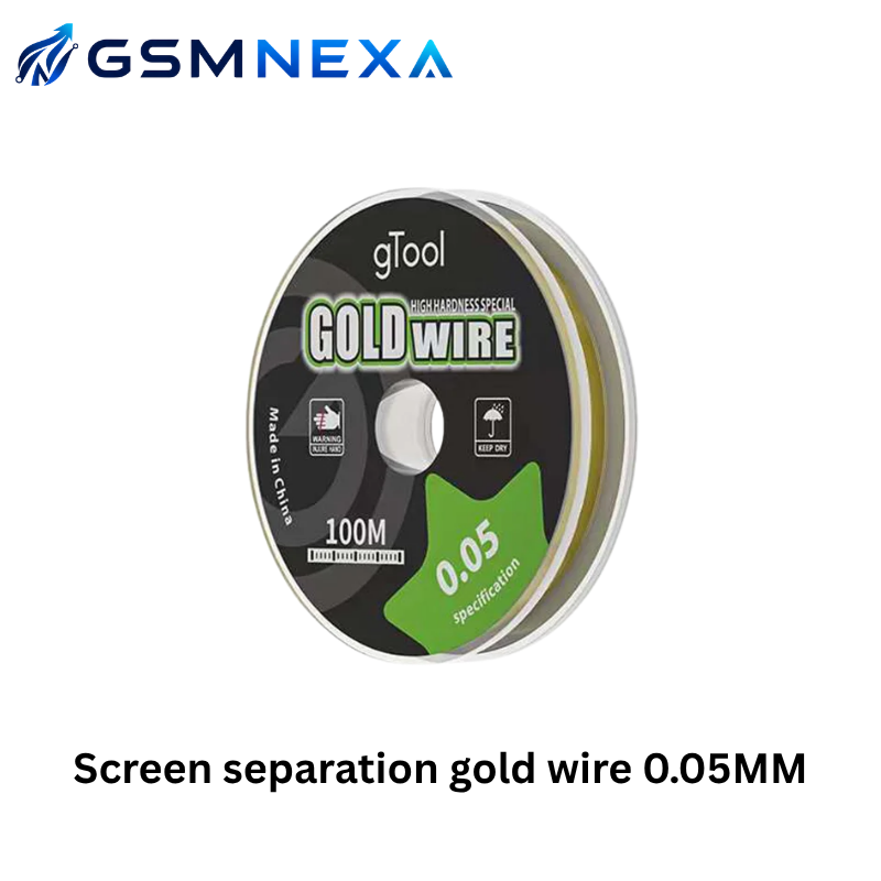 Luowei 0.05mm Screen Separation Gold Wire for LCD & OLED Repair