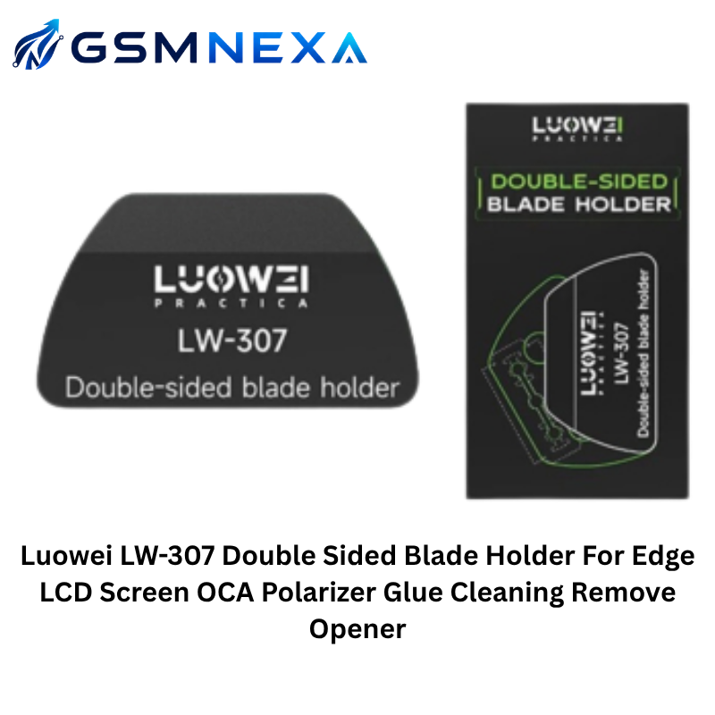 Luowei LW-307 Double-Sided Blade Holder for OCA Glue & Polarizer Cleaning
