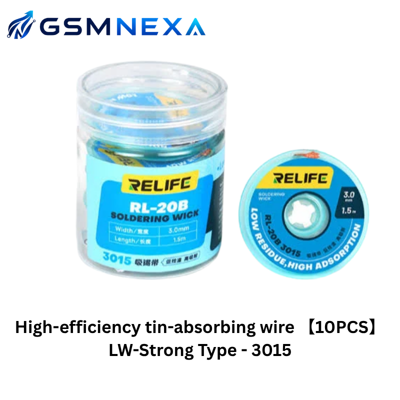 Luowei LW-3015 High-Efficiency Tin-Absorbing Wire (10 PCS Pack)